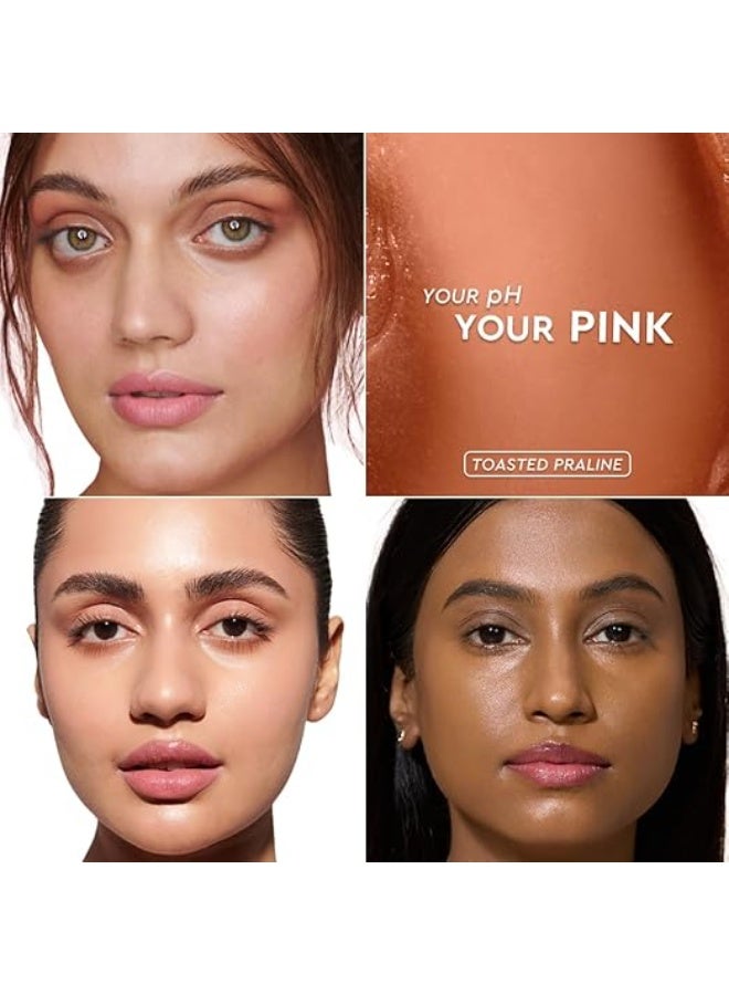 كيرو مرطب شفاه كيرو جيلي تويست متغير اللون بدرجات الحموضة - برالين محمص، 3 غرام | لون من شفاف إلى وردي | مرطب شفاه نباتي غني بالسكوالين وزيت الكاميليا - Image 3